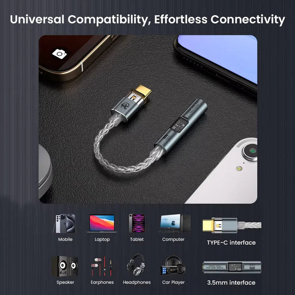 AUDIOCULAR - SPARK Hi-Res Portable DAC Dongle